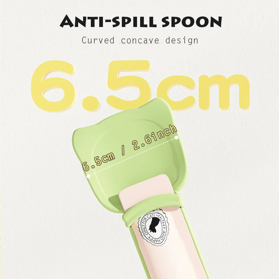 Cat Lickable Treat Squeeze Up Spoon