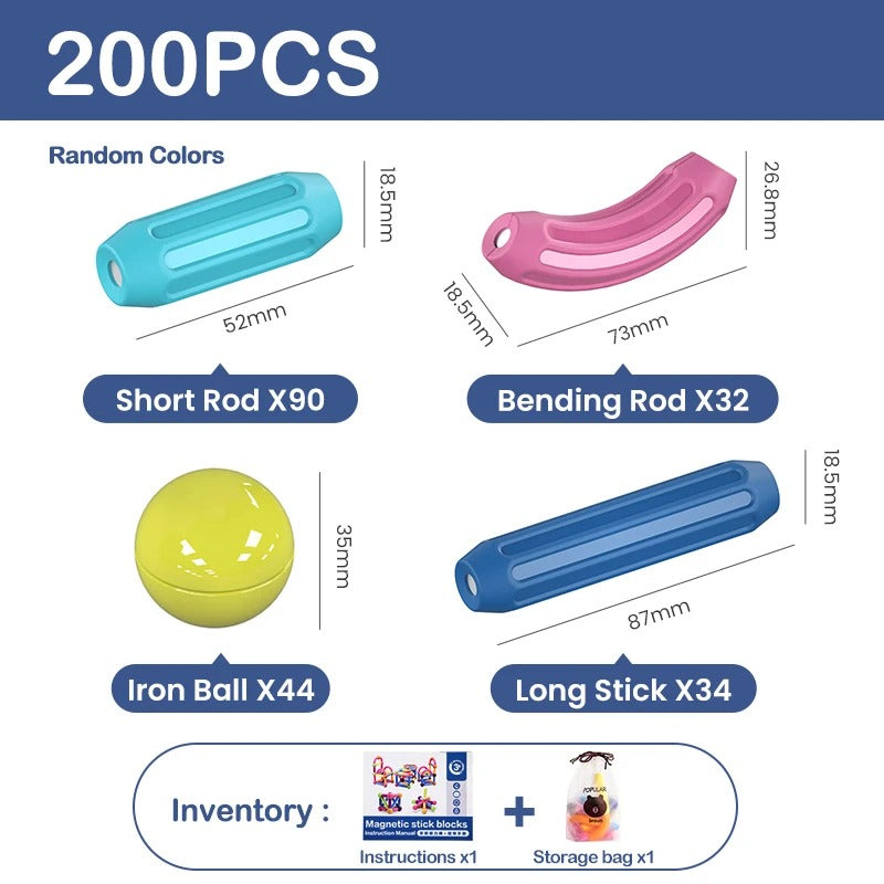 Children's Magnetic Building Blocks