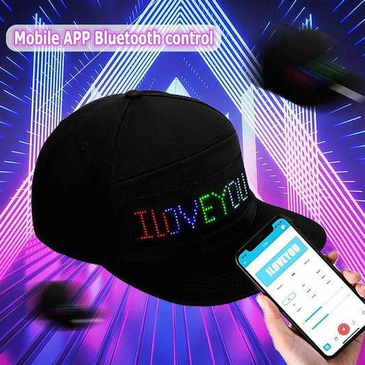 Bluetooth LED Party Message Hat