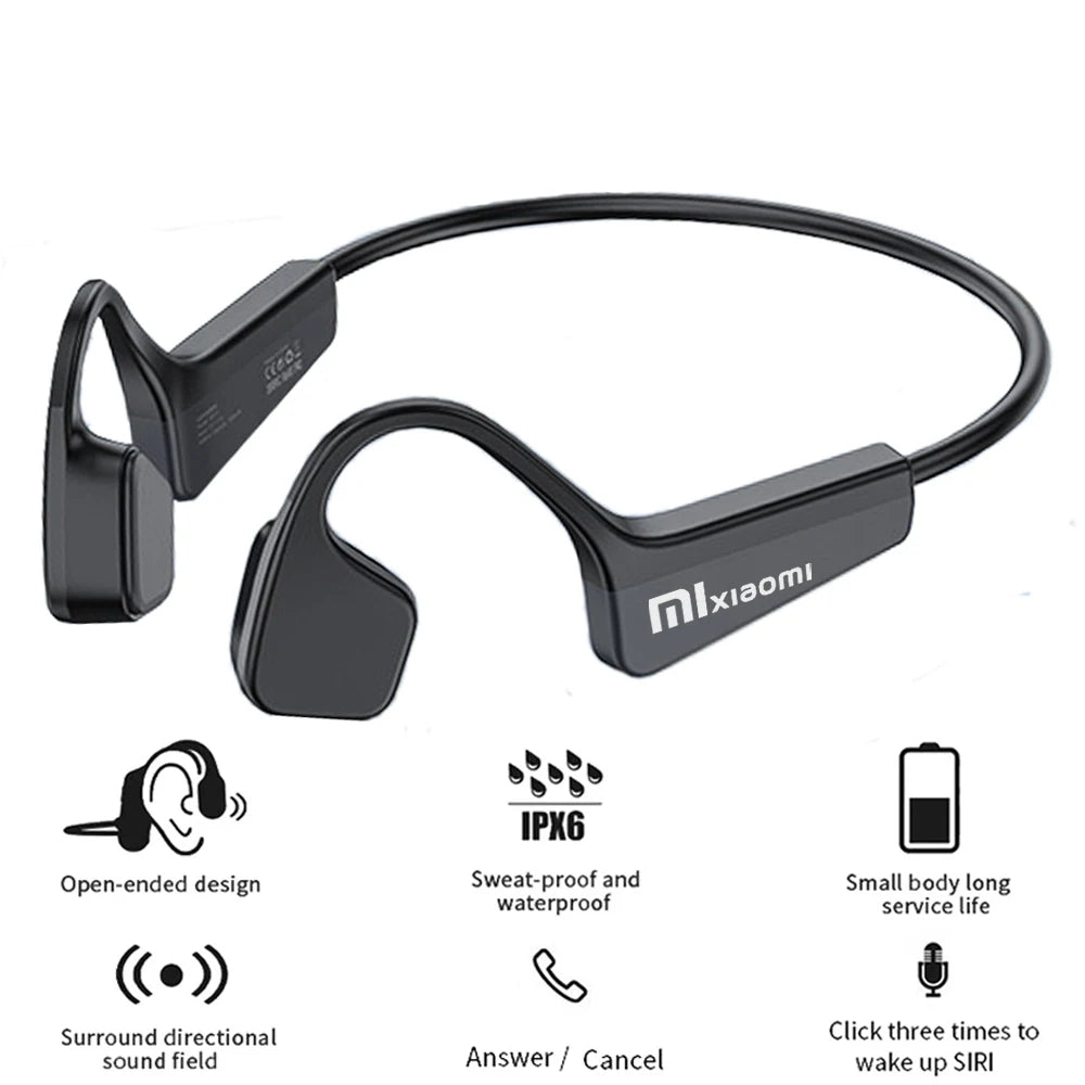 Bone Conduction Wireless Headphones