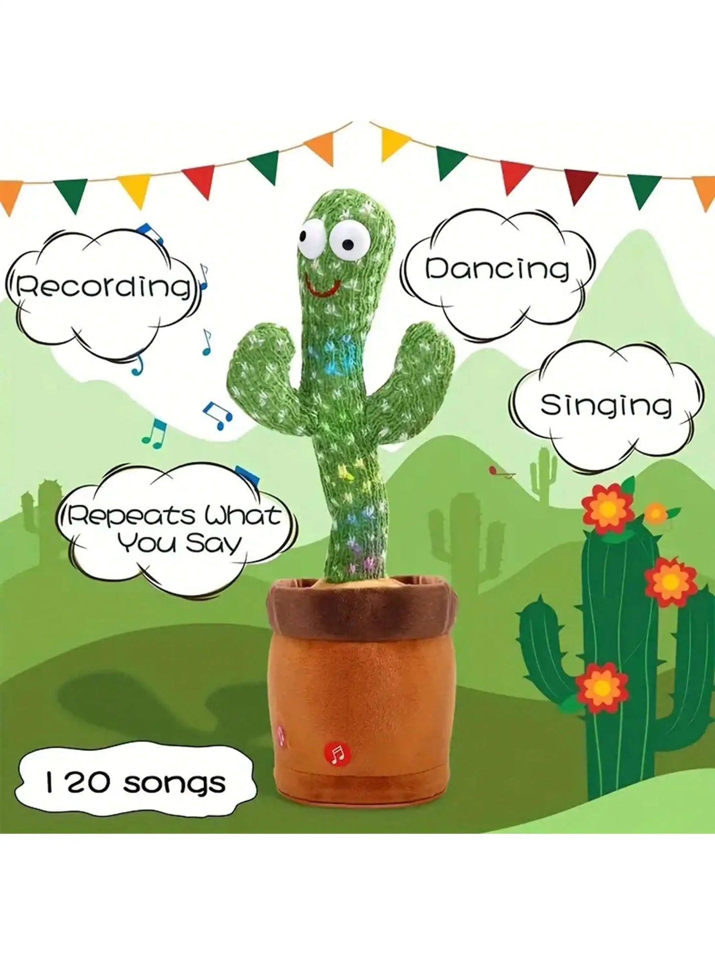 Dancing Singing Cactus Toy