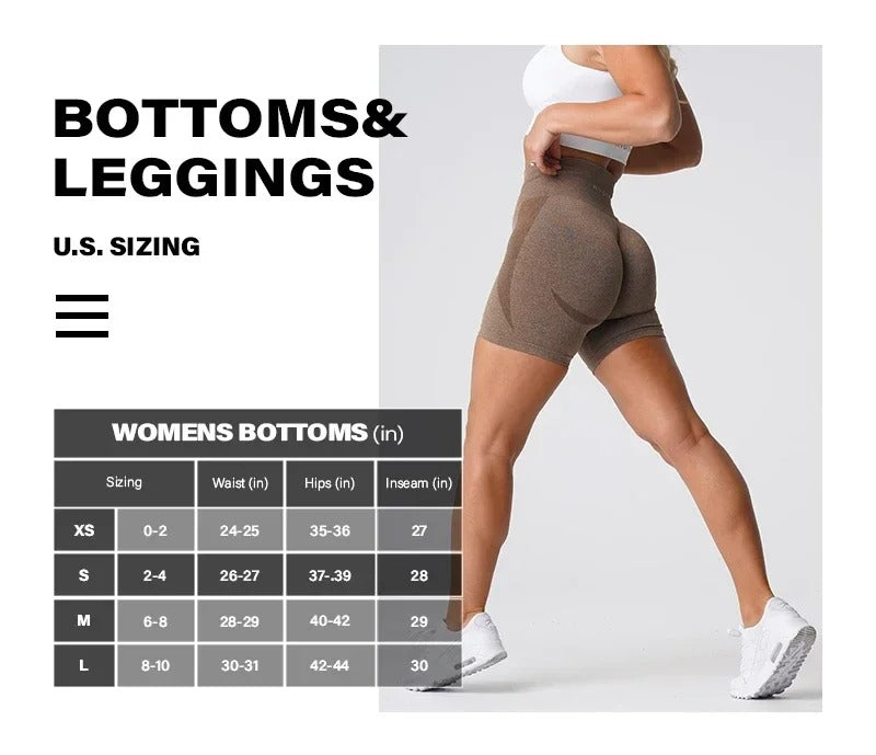 Seamless Contour Yoga Shorts